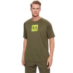 Tricou barbati Under Armour Tech Print Fill Short Sleeve 1380785 1380785-390, L, Verde