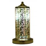Lampa de masa Lexington 3D -C, Mauro Ferretti, 1 x E14, 40W, Ø 17x34 cm, metal