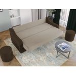 Canapea Iris Crem / Maro