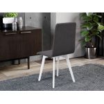 Scaun Rosa Gri Inchis - Westa 8 - Tip Scoica Tapitat
