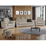 Set Canapea si Fotolii Biano Crem