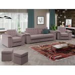 Set Canapea si Fotolii Olimp Roze