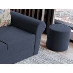 Taburet Smart Tapitat Bleumarin