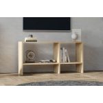 Comoda TV, Asse Home, Homer, 100x50x29 cm, Stejar