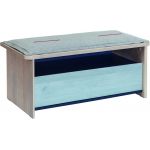 Banca, Çilek, Trio Ottoman With Drawer, 98x43x43 cm, Multicolor