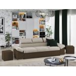 Canapea Magic Crem / Maro