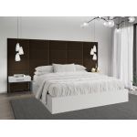Panou decorativ tapitat - dreptunghi Roz