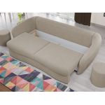 Canapea Velur Crem