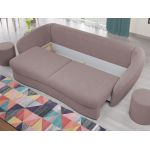 Canapea Velur Roze