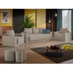 Set Canapea si Fotolii Nova Crem