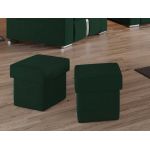 Taburet Patrat Verde