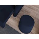 Taburet Smart Tapitat Albastru