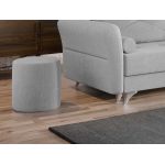 Taburet Smart Tapitat Gri Deschis
