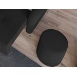 Taburet Smart Tapitat Gri Antracit
