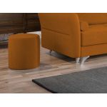 Taburet Smart Tapitat Portocaliu