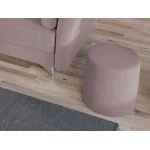 Taburet Smart Tapitat Roze