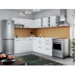 Set Mobila Bucatarie Colt Mina Pure 180*220 Alb C67