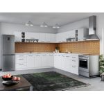 Set Mobila Bucatarie Colt Mina Pure 280*280 Alb C65