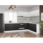 Set Mobila Bucatarie Colt Mina Yang 300*210 Ferrara/Alb C147