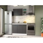 Set Mobila Bucatarie Mina Grafit 110 Gri Antracit C80