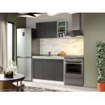 Set Mobila Bucatarie Mina Grafit 110 Gri Antracit C80