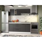 Set Mobila Bucatarie Mina Grafit 180 Gri Antracit C72