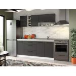 Set Mobila Bucatarie Mina Grafit 180 Gri Antracit C72
