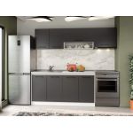 Set Mobila Bucatarie Mina Grafit 220 Gri Antracit C76