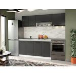 Set Mobila Bucatarie Mina Grafit 220 Gri Antracit C76