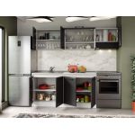 Set Mobila Bucatarie Mina Grafit 220 Gri Antracit C76