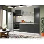 Set Mobila Bucatarie Mina Grafit 220 Gri Antracit C84