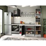 Set Mobila Bucatarie Mina Grafit 220 Gri Antracit C84