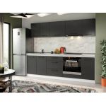 Set Mobila Bucatarie Mina Grafit 240 Gri Antracit C69