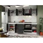 Set Mobila Bucatarie Mina Grafit 240 Gri Antracit C69