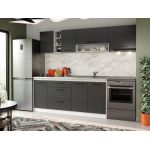 Set Mobila Bucatarie Mina Grafit 240 Gri Antracit C73