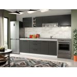 Set Mobila Bucatarie Mina Grafit 260 Gri Antracit C70