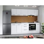 Set Mobila Bucatarie Mina Pure 240 Alb C42