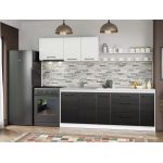 Set Mobila Bucatarie Mina Yang 260 Ferrara/Alb C136