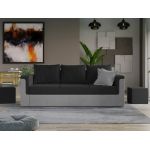 Canapea Extensibila Faro gri / negru