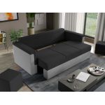 Canapea Extensibila Faro gri / negru
