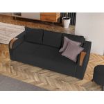 Canapea Extensibila Morelia Gri Antracit