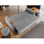 Canapea Extensibila Morelia Gri Deschis