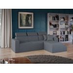 Coltar Extensibil Paloma plusat aspect lana gri