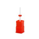 Bit ceramica cuticule F 3/32 Small Flame (F) Rosu