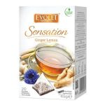 Ceai de Ghimbir si Lamaie - Vedda Evolet Sensation Ginger Lemon, 20 plicuri x 2.25 g