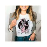 Tricou Dama Alb "Cosmic Girl" Engros