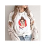 Tricou Dama Alb "Love You" Engros