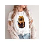 Tricou Dama Alb "Spitz" Engros