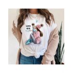 Tricou Dama Alb "Super Boy Mom" Engros