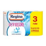 Prosop de Bucatarie 3 Straturi - Regina Ultra Absorb, 2 role + 1